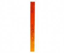 DoubleFaceSatin  100 Pure Chocolate  Orange/Brown